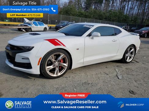 Used 2019 Chevrolet Camaro SS RWD image 1