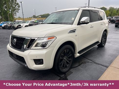 Used 2020 Nissan Armada Platinum w/ Captain's Chairs Package image 8