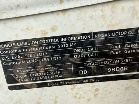 Used 2012 Nissan Frontier S w/ S Preferred Pkg image 5