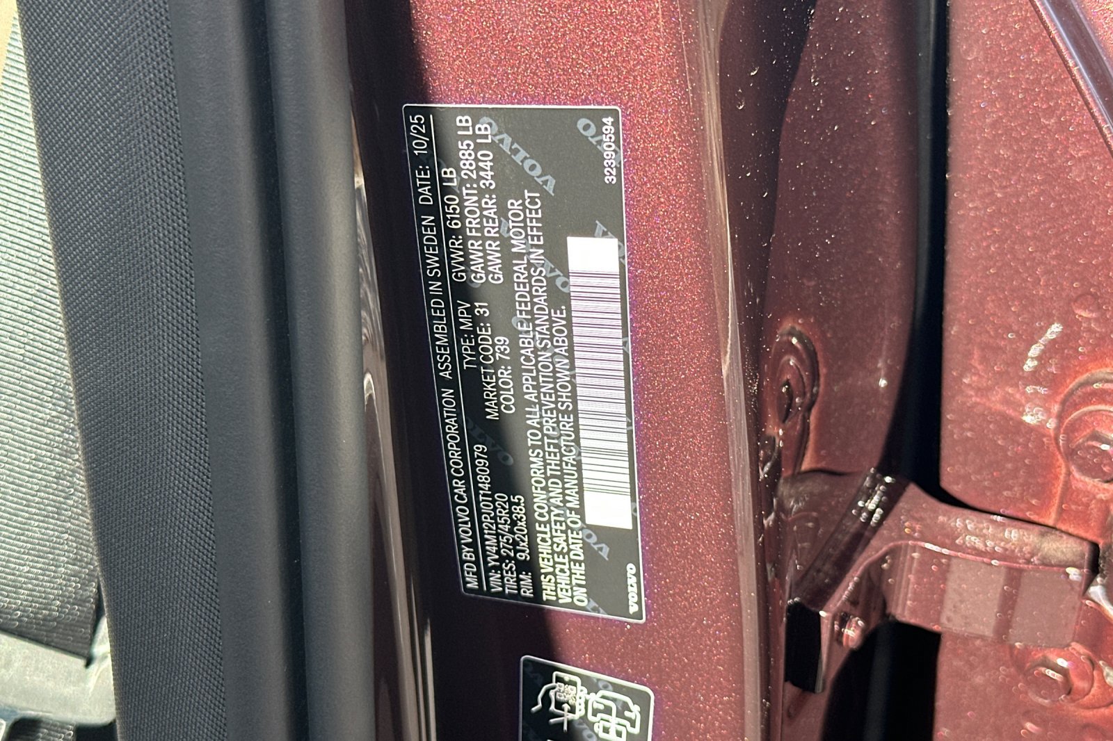 Certified 2026 Volvo XC90 B5 Core AWD/4WD image 37