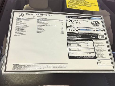 New 2026 Mercedes-Benz GLC 300 4MATIC image 18