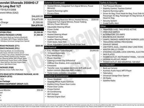 Used 2020 Chevrolet Silverado 3500 LT w/ Texas Edition image 10