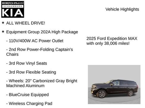 Used 2025 Ford Expedition Max Active AWD/4WD image 8