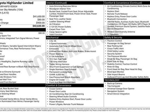 Used 2015 Toyota Highlander Limited image 10