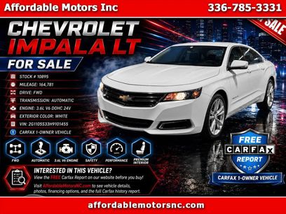 Used 2017 Chevrolet Impala LT w/ Leather Package