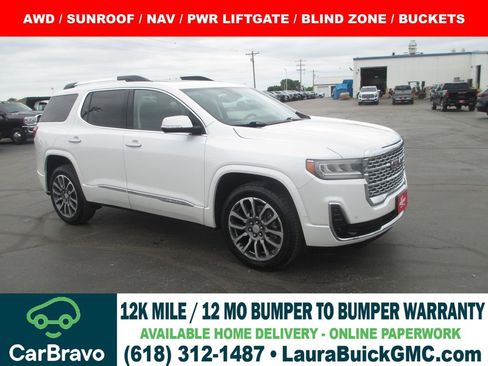 Used 2021 GMC Acadia Denali AWD/4WD image 1