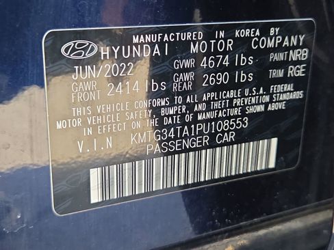 Used 2023 Genesis G70 2.0T w/ Sport Prestige Package image 38