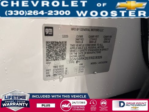 New 2026 Chevrolet Tahoe RST w/ Comfort Package image 39