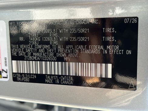 New 2026 Lexus RX 500h F Sport w/ Appearance Package AWD/4WD image 26