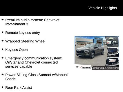 Certified 2024 Chevrolet Trax LT w/ Sunroof Package FWD image 5