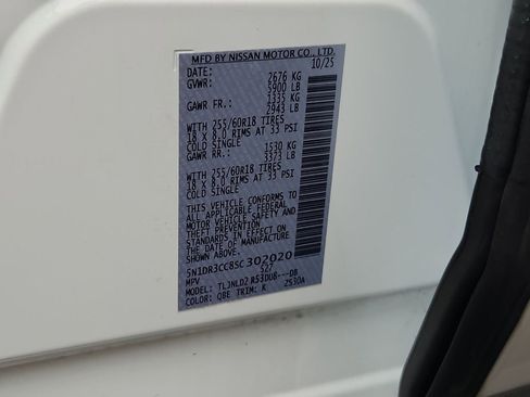 Used 2025 Nissan Pathfinder SL w/ Cargo Package AWD/4WD image 28