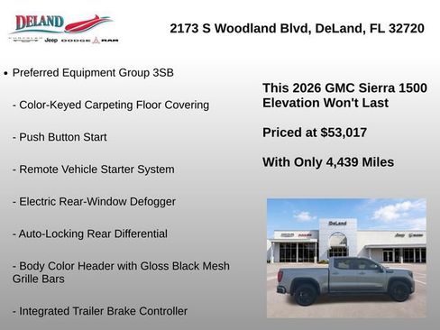 Used 2026 GMC Sierra 1500 Elevation w/ Elevation Premium Package AWD/4WD image 12