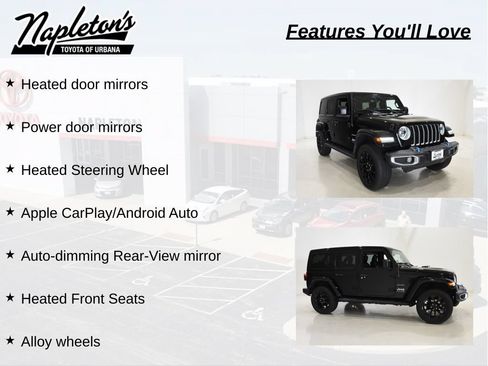 Used 2023 Jeep Wrangler Unlimited Sahara w/ Cold Weather Group AWD/4WD image 20