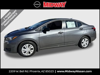 New 2025 Nissan Versa S w/ Trunk Package