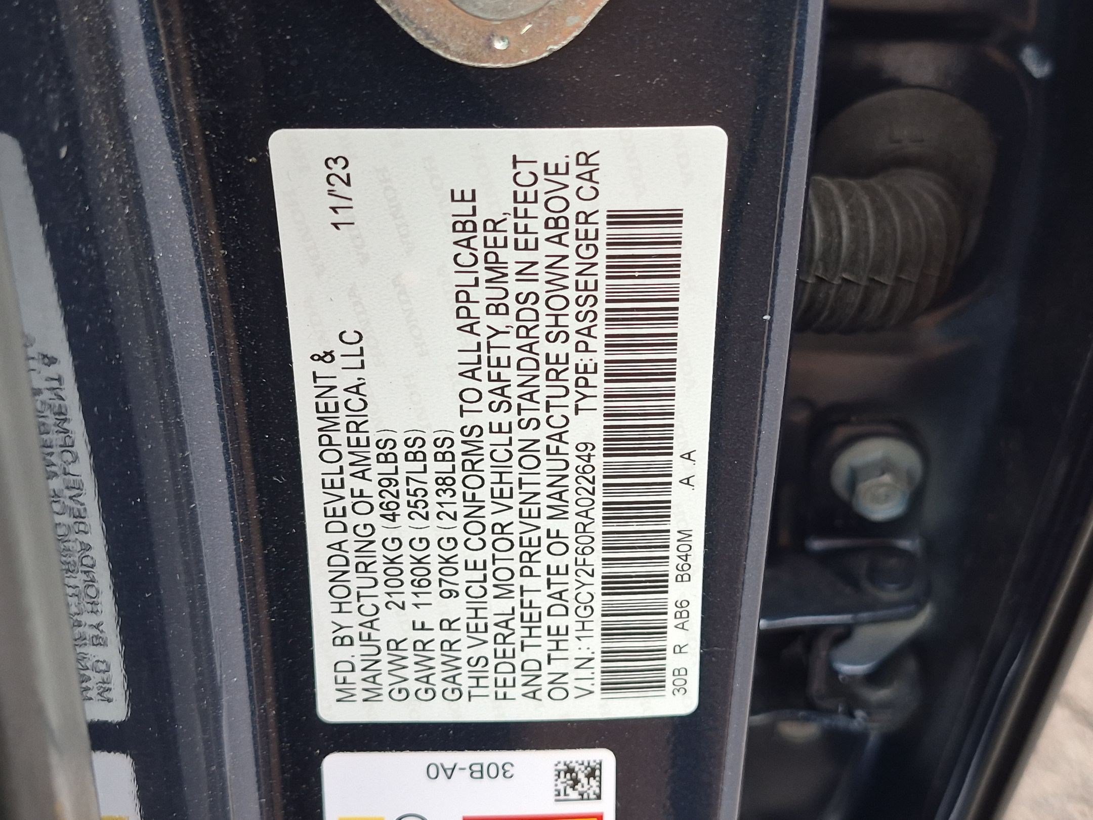 Used 2024 Honda Accord EX-L image 36