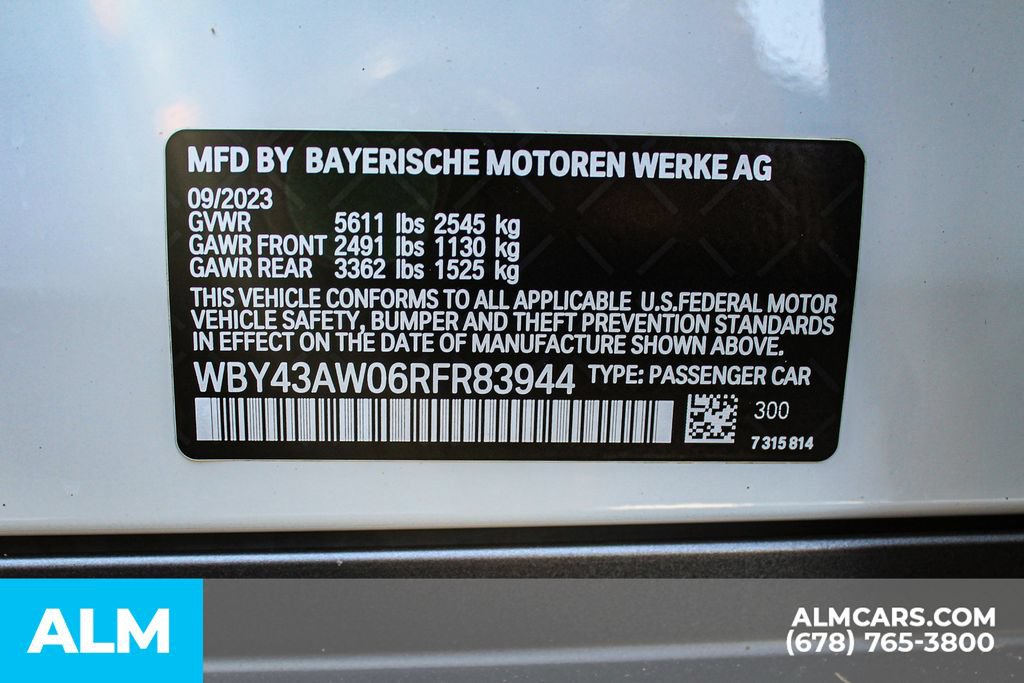 Used 2024 BMW i4 eDrive35 w/ Convenience Package RWD image 40