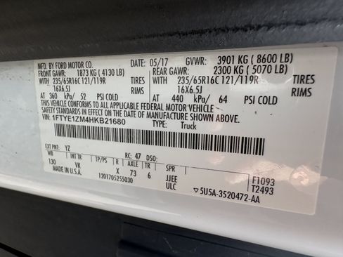 Used 2017 Ford Transit 150 130 Low Roof RWD image 33