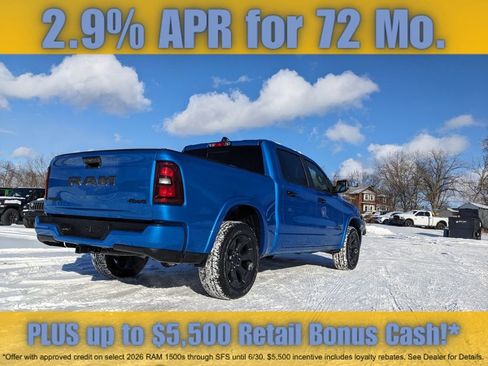 New 2026 RAM 1500 Big Horn w/ Night Edition AWD/4WD image 8