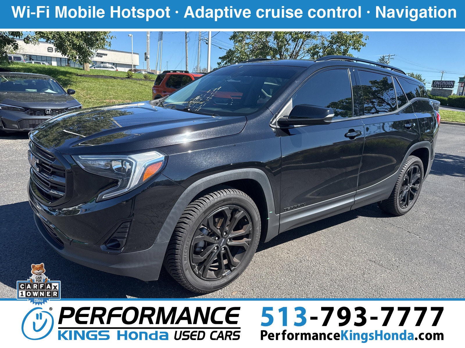 Used 2021 GMC Terrain SLT w/ Infotainment Package II AWD/4WD image 1