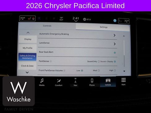 New 2026 Chrysler Pacifica Limited w/ S Appearance Package image 58