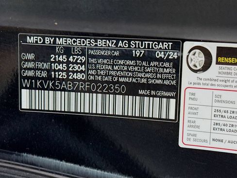 Used 2024 Mercedes-Benz SL 43 AMG image 40