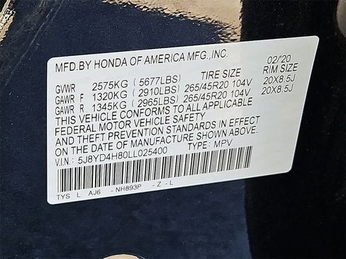 Used 2020 Acura MDX w/Advance Pkg image 30