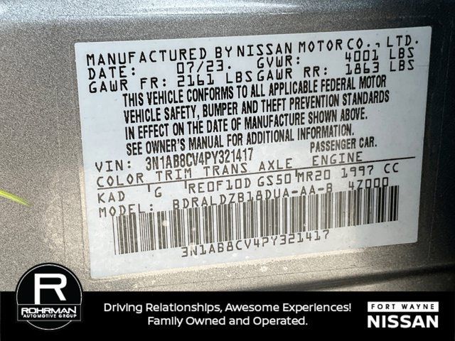 Used 2023 Nissan Sentra SV FWD image 37