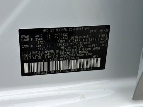 New 2026 Subaru Crosstrek 2.0i Premium AWD/4WD image 31