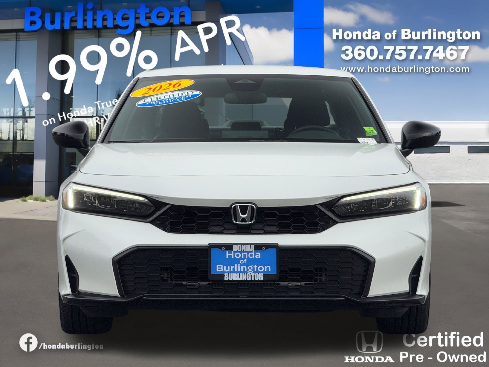 Certified 2026 Honda Civic Sport image 11