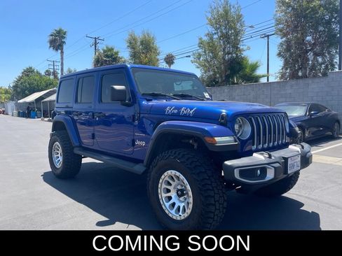 Used 2020 Jeep Wrangler Unlimited Sahara AWD/4WD image 1