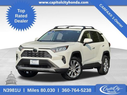 Used 2021 Toyota RAV4 Limited AWD/4WD image 1