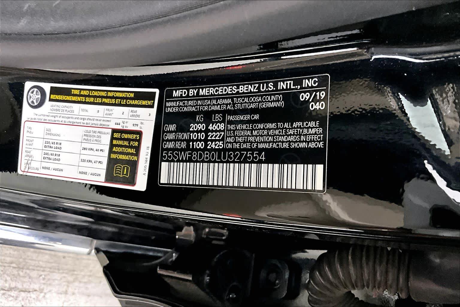 Certified 2020 Mercedes-Benz C 300 Sedan image 34