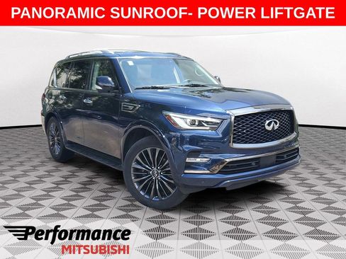 Used 2021 INFINITI QX80 Premium Select w/ All-Season Package AWD/4WD image 1