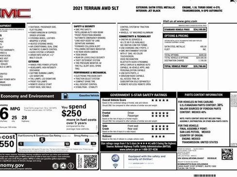 Used 2021 GMC Terrain SLT image 5