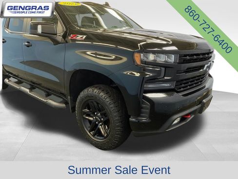 Used 2021 Chevrolet Silverado 1500 LT Trail Boss w/ Convenience Package II AWD/4WD image 49