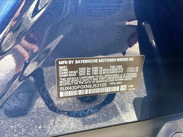 Used 2022 BMW X3 sDrive30i w/ Convenience Package RWD image 30