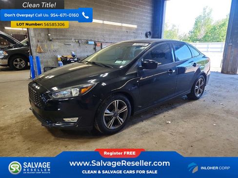 Used 2018 Ford Focus SE w/ SE Appearance Package FWD image 1