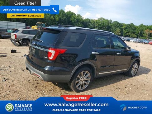 Used 2016 Ford Explorer Limited w/ Equipment Group 301A AWD/4WD image 4