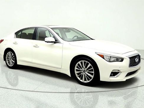 Used 2023 INFINITI Q50 Luxe w/ Cargo Package AWD/4WD image 3