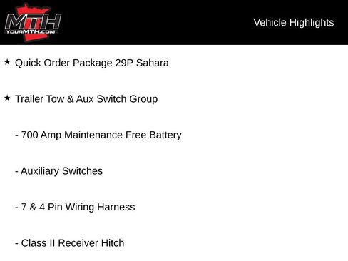 Used 2024 Jeep Wrangler Unlimited Sahara AWD/4WD image 5