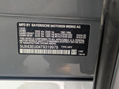 New 2026 BMW X5 xDrive50e w/ Executive Package AWD/4WD image 19
