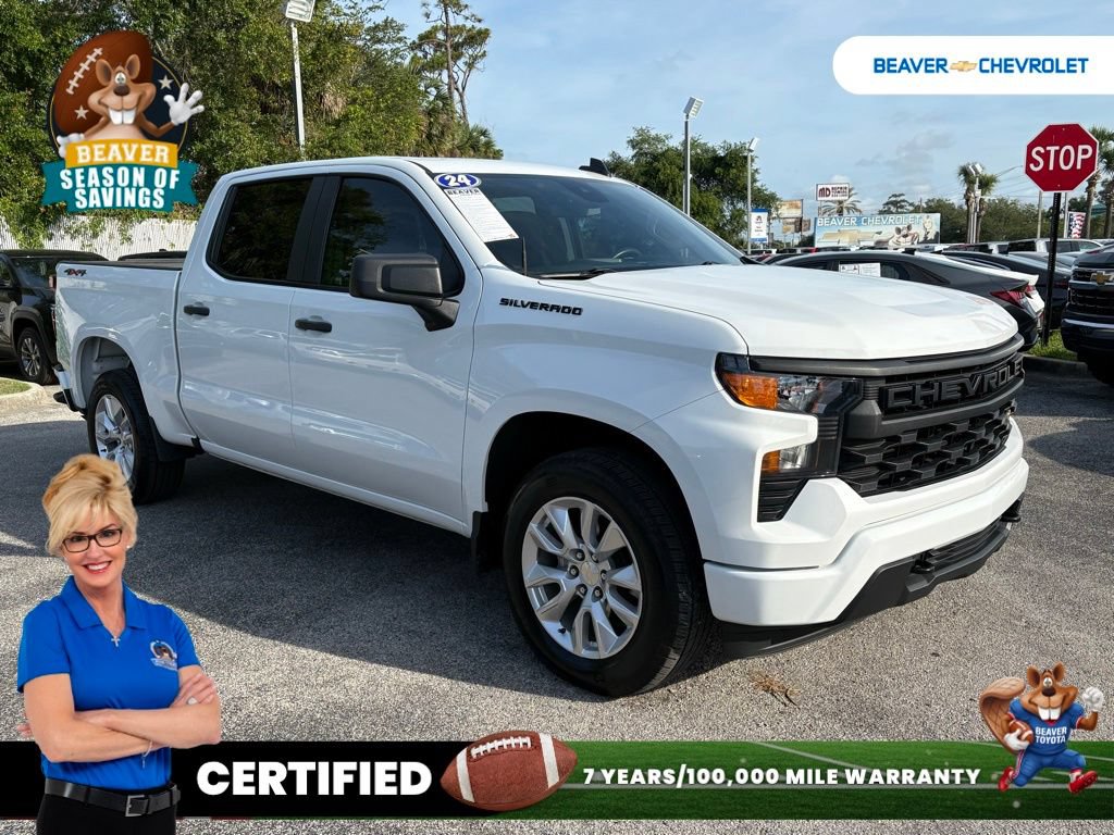Used 2024 Chevrolet Silverado 1500 Custom AWD/4WD image 9