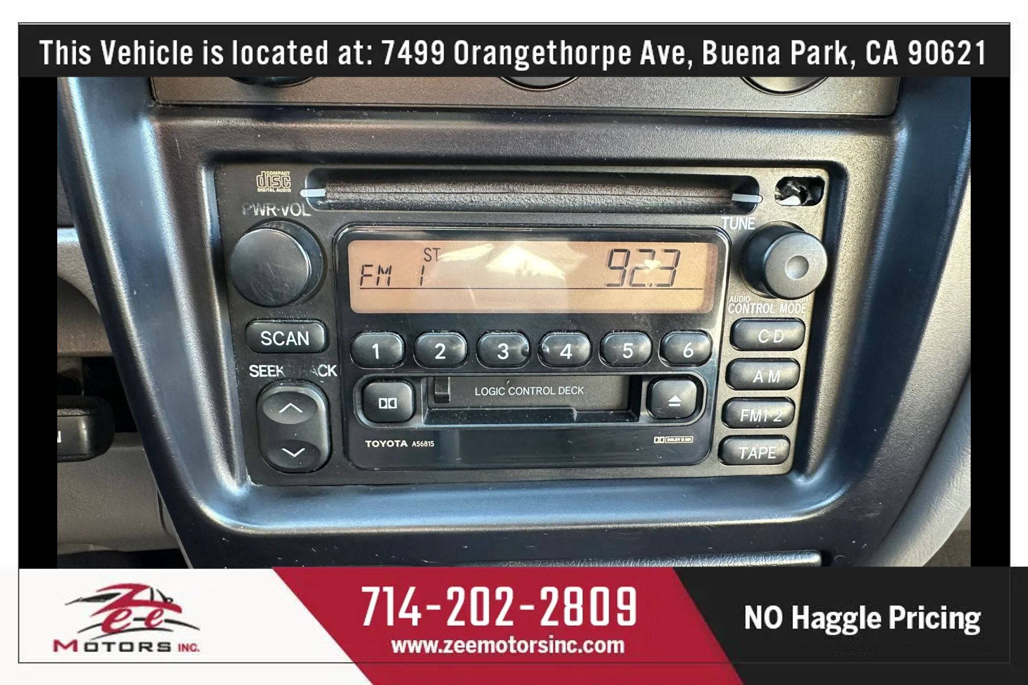Used 2001 Toyota Tacoma 2WD Xtracab w/ SR5 Pkg w/ Chrome Pkg image 23