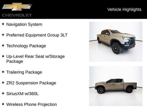Certified 2022 Chevrolet Silverado 1500 ZR2 w/ Technology Package image 5