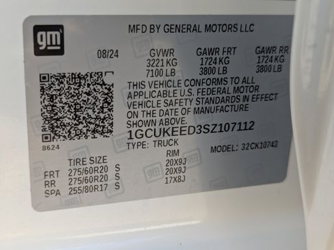 Certified 2025 Chevrolet Silverado 1500 RST AWD/4WD image 54