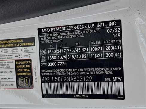 Used 2022 Mercedes-Benz GLS 450 4MATIC image 33