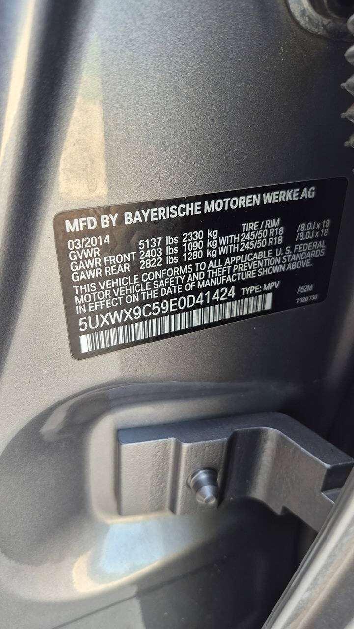Used 2014 BMW X3 xDrive28i AWD/4WD image 80