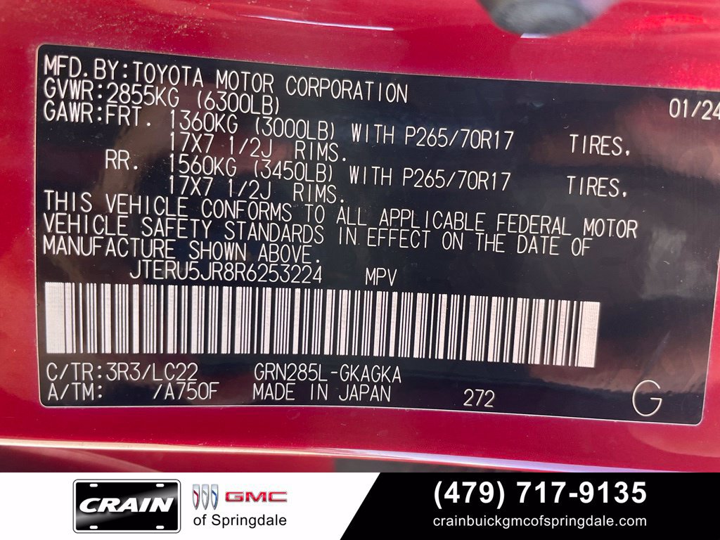 Used 2024 Toyota 4Runner TRD Off-Road Premium w/ Moonroof Package AWD/4WD image 30