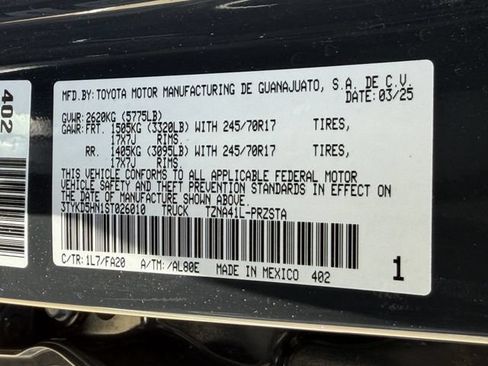 Used 2025 Toyota Tacoma SR RWD image 26