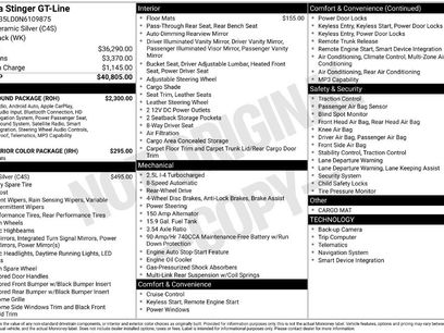 Used 2022 Kia Stinger GT-Line w/ Sun & Sound Package